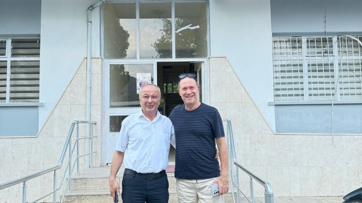 Sümer Ezgü, Çeltikçi Belediyesi'ni Ziyaret Etti